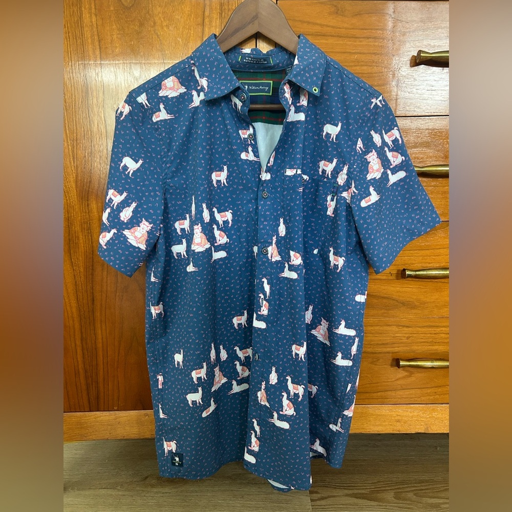 Lama Short Sleeve Button Down
